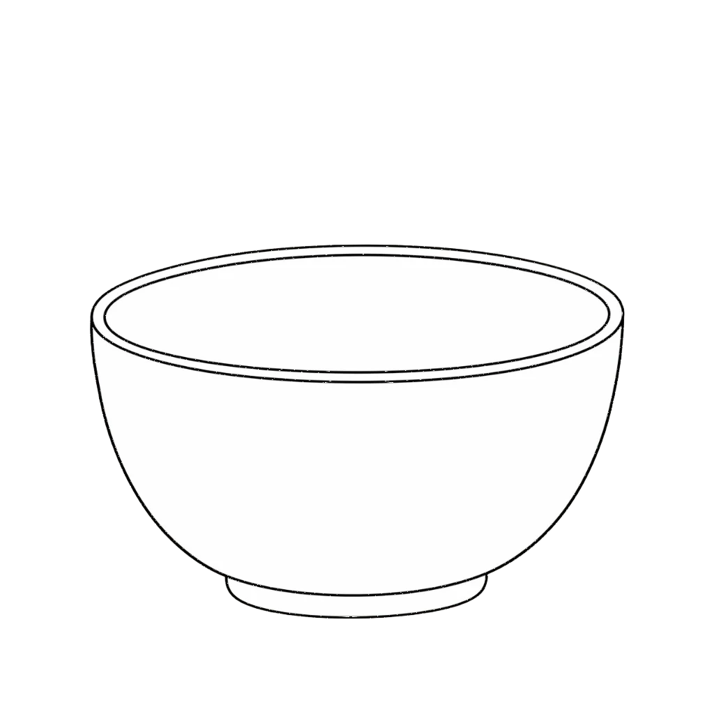 Bowl drawing